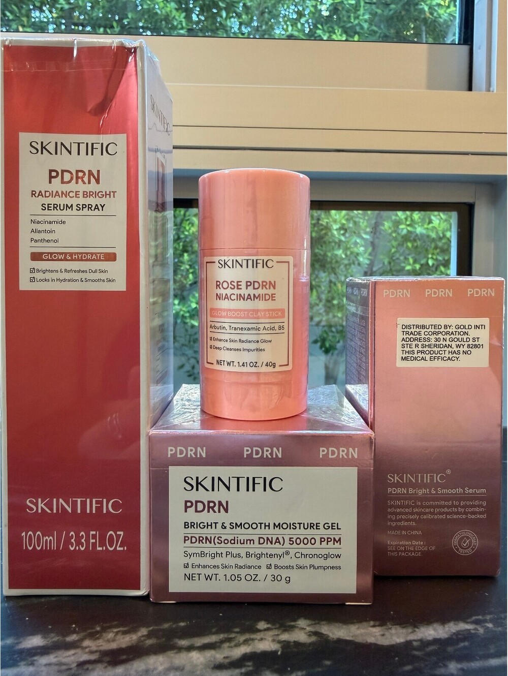 Skintific PDRN skincare set of 4